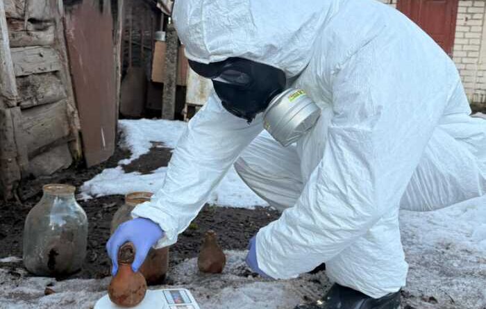 У Житомирі в приватному дворі виявили 15 кг ртуті