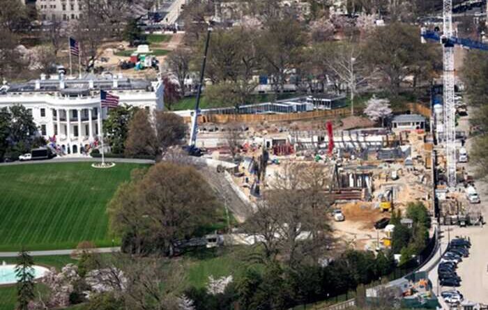 «Масивний військовий комплекс» під Білим домом: Трамп будує супербункер замість сховища часів Другої світової