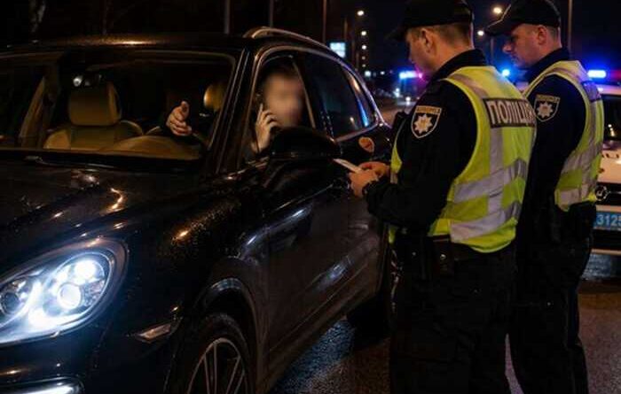 «Зараз передзвонить кум»: як водій Porsche у Миколаєві намагався «вирішити питання» з патрульними