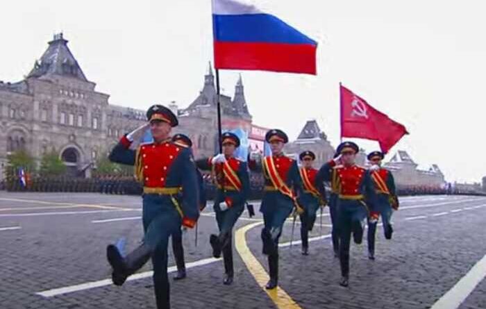 У Москві пройшла друга репетиція параду 9 травня: без військової техніки