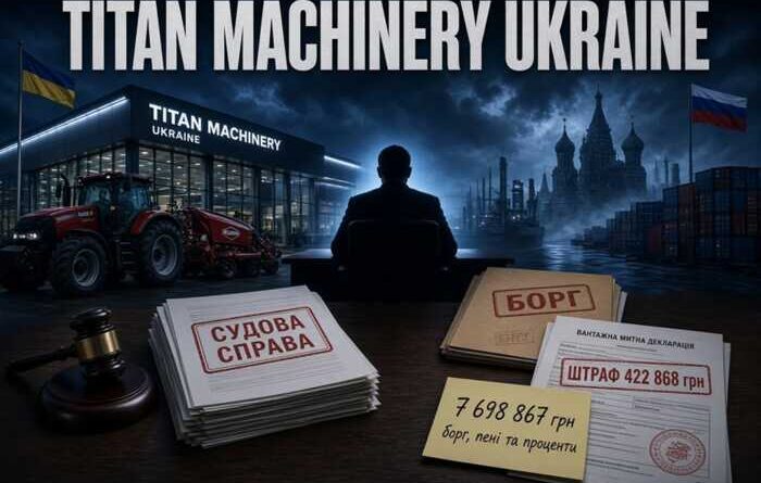 Між мільярдними оборотами та судовими позовами: що насправді приховує закордонний агрогігант Titan Machinery Ukraine